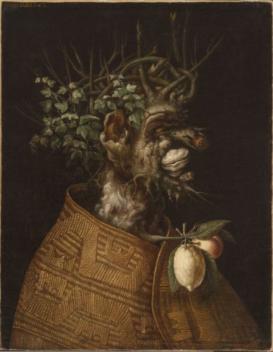 L'Inverno, 1572 Olio su tela. Giuseppe Arcimboldo