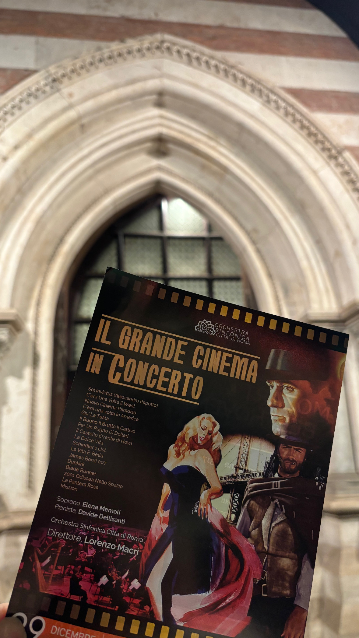 L'Orchestra Sinfonica Città di Roma diretta da Lorenzo Macrì nella Chiesa di San Paolo entro le Mura